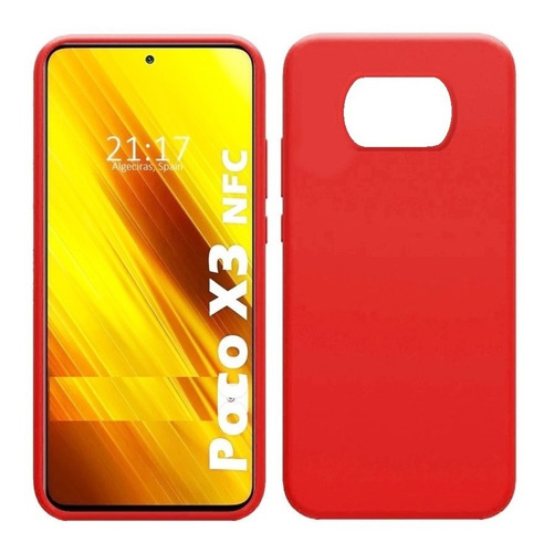 Estuche Forro Funda Silicone Case Para Xiaomi Poco X3