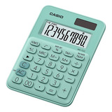 Calculadora De Mesa 10 Dígitos Mini Ms7-uc Casio Cor Azul