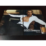 (pf287) Publicidad Dolce & Gabbana * Matthew Mcconaughey
