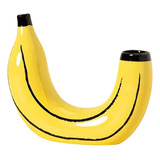 Vv New Banana Jarrón - Arreglo Floral Para Hogar, Sala De Es