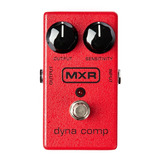 Pedal De Efeito Mxr Dyna Comp M102  Vermelho