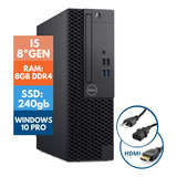 Computador Dell Optiplex 3070 Intel I5-8100 8gb Ddr4 240gb