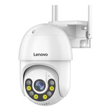 Câmera Segurança Lenovo 5mp Wi-fi 4xzoom Vigilância + Sd64g 