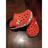 Crocs Originales Disney Minie T. 30/31 J1 Usadas.