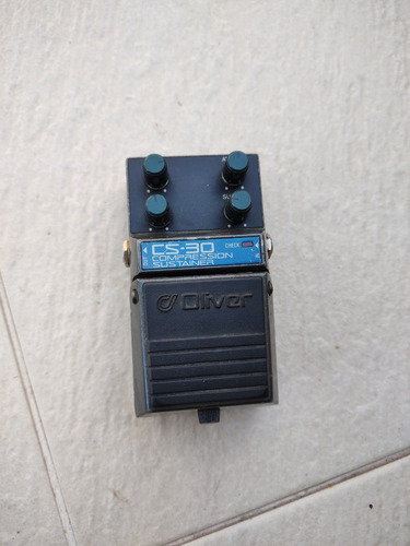 Pedal Oliver Cs30 Compression Sustainer Cs 30 Compressor