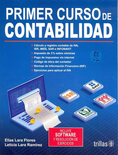 Primer Curso De Contabilidad Elias Lara Trillas