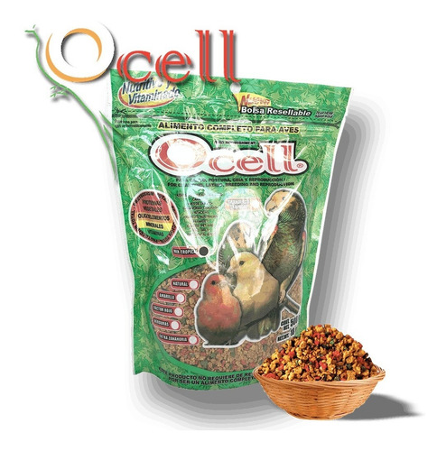 Ocell Mix Tropical 500gr Concentrado Pericos,ninfas,agaporni