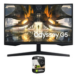 Monitor Gaming Samsung Odyssey G55a 32  Wqhd Curvo 165hz 1ms