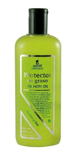 Aurill Protector No Graso Oil Non Oil Bucles Y Liso X 375