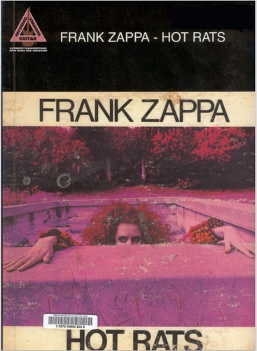 Frank Zappa Hot Rats * 6 Partituras Tablaturas Guitarra