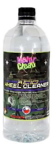 Limpiador De Llantas Acid Wheel Cleaner 1lt. Motor Clean.