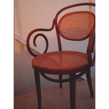 Silla Thonet Rulo Esterilla Vintage Original C/ Sello