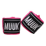 Vendas Boxeo Vendaje Box Kickboxing Mma Muuk 5cm X 4,5mt Par Color Fucsia