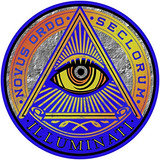 Pegatina De Nueva Orden Mundial Illuminati, Sociedad  A...
