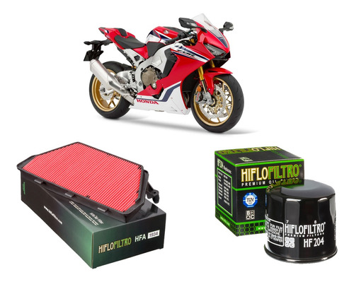 Kit Filtro Ar E Óleo Hiflofiltro Honda Cbr1000 fireblade Rr