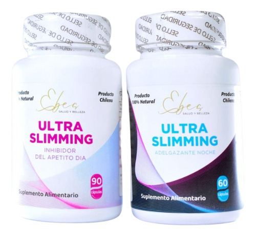 Pack 1 Frasco De Ultra Slimming Dia + 1 Ultra Slimming Noche