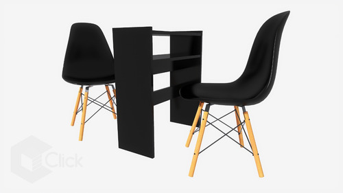 Mesa Manicure N/l Completa + Cadeiras Porta Esmaltes