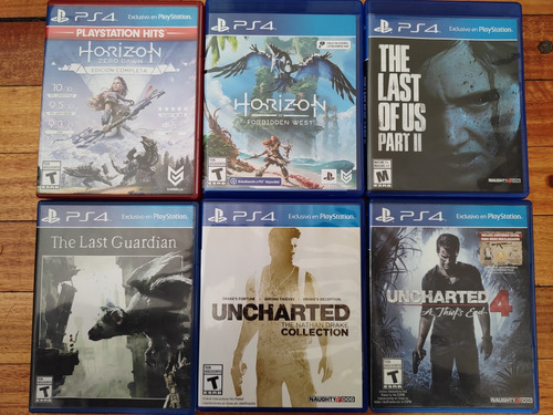 Lote De Juegos Ps4 - Cómo Nuevos