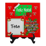 Quadro Em Azulejo Personalizado Presente De Natal Foto