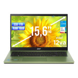 Portatil Acer Intel Core I5 1235u Disco Ssd 1tb Ram 16gb