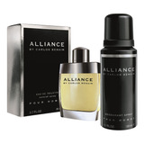 Perfume Hombre Alliance By Carlos Benaim 80ml + Desodorante
