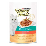 Alimento Fancy Feast Petit Filets Para Gato Adulto Sabor Carne Em Envelope De 85g