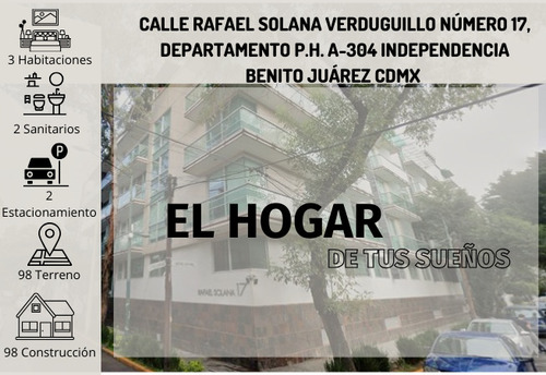 Venta Departamento Independencia Benito Juárez Cdmx Ev20-ru 041