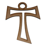 Cruces Religiosas En Mdf, De  10 Por 8,5cm. 10 Unidades