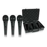 Kit Microfonos Behringer Xm1800s Vocal E Instrumento Maleta