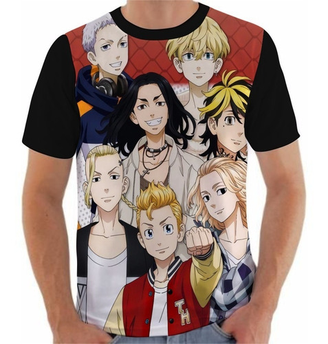 Camiseta/camisa Masculina Tokyo Revengers - Anime Gangues