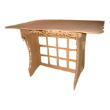 Mesa Mdf Cru Colméia Provençal Decoração Festas Profissional