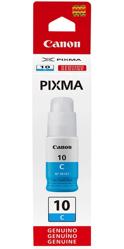 Tanque De Tinta Canon Gi-10 Cian 70ml