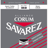 Encordado Guitarra Clasica Carb Savarez Corum Alliance 500ar