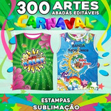 Estampas Abadás Carnaval Eventos Editáveis 300 Artes Corel