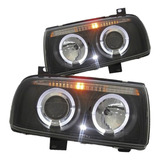 Faros Jetta A3 1993 1994 1996 1997 1999 C/lupa Leds 