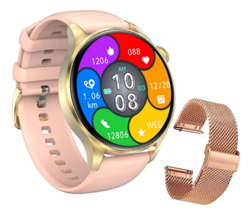 Smartwatch Reloj Inteligente Deportivo Llamada Hombre Mujer 