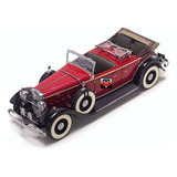 Lincoln Kb 1932 - Top Down Vintage - Sun Star Platinum 1/18