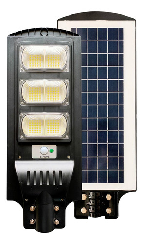 Luminaria Led Solar 90 Watts Sensor Y Fotocelula Reflector