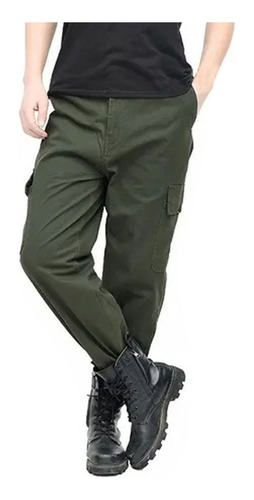 Pantalones Tácticos Ligeros De Lona De Algodón Para Hombre