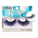 Cílios Postiços I-envy Color Couture Faux Mink Blue Ic07