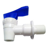 Canilla Macho Rosca 16mm Azul Para Dispenser