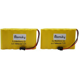 Batería Recargable Aa Battery Pack Sm 2p Plug Para 15  2..