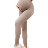 Leggings De Cintura Alta For Ropa De Maternidad, Pantalones