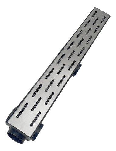 Ralo Linear Inox 6x50 Tracejada Coletor Preto E Tela Itr