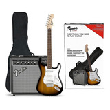 Kit Guitarra Electrica Fender Squier Stratocaster Combo Pack