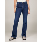 Jeans Bootcut Talle Alto Azul Tommy Hilfiger