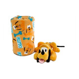 Cobija + Peluche Disney Mickey Pluto Minnie Apego Termica