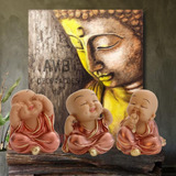 Buda Trio Bebê Cego, Surdo E Mudo