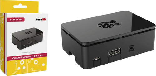 Canakit  Raspberry Pi 3 B And B+ Case (black Case, Camer Ccq
