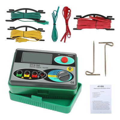 Comprobador Digital De Resistencia De Tierra 0-2000 Ohm | Envío gratis